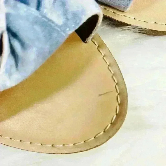 Universal Thread Melody Sandals in Blue - Picture 7 of 9